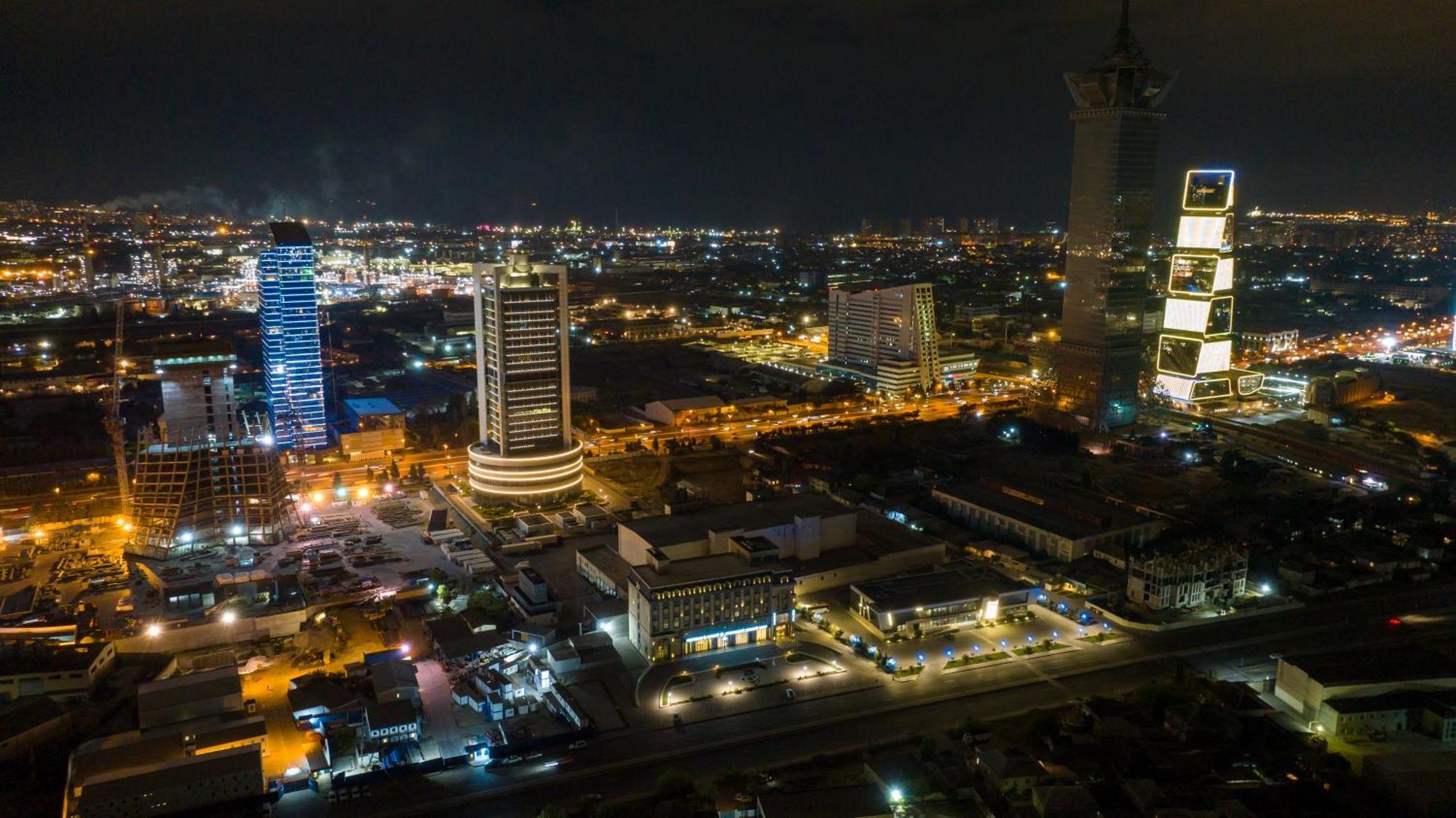 Volga Hotel Baku Bagian luar foto